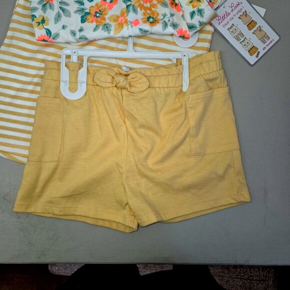 Little Lass  Girl 6X Smiles For Miles Bicycle Floral Girls Outfit Set 4165 - Picture 7 of 9